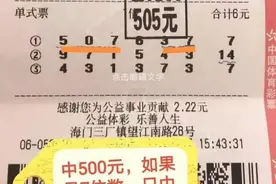 不连号也能中奖 南京彩友中8万多元图片