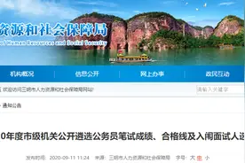 三明市级机关公开遴选公务员，这79人入闱面试！名单公布图片