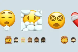 Emoji新出的表情，仿佛在偷窥设计师的生活...图片