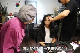 小姐姐第一次拍广告，原来拍广告是这个样子的啊，超有范啊！