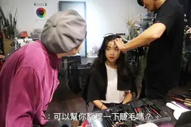 小姐姐第一次拍广告，原来拍广告是这个样子的啊，超有范啊！