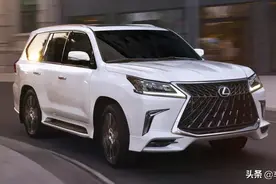 2021年雷克萨斯LX570：丰田陆地巡洋舰的换壳产物图片