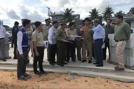 西港34条道路建设项目即将竣工图片