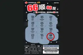 刮出“66顺88发”25万元头奖 潍坊得主竟称是阴错阳差图片