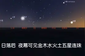 19日晚，金木水火土齐现夜空，五星连珠会对地球产生什么影响？图片
