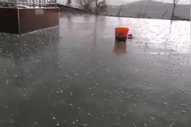 ​冰雹突袭！甘肃通渭等地部分乡镇受灾图片