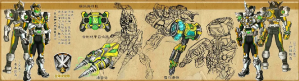 铠二中的四套铠甲都有哪些特点？