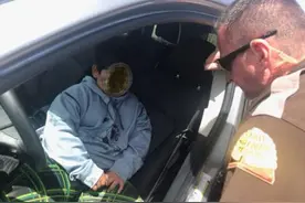 美国5岁男孩开父母汽车上高速，称“要去买兰博基尼”图片