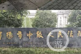 四川绵阳中院门牌被喷漆续：警方定性为涉嫌寻衅滋事罪图片