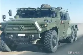 轻型高机旅反坦克配置，6X6猛士配红箭10，侦查车装填车随行图片