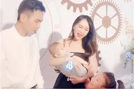 7年生4个，90后宝妈断奶一个月又测出第五胎，易孕体质伤不起图片