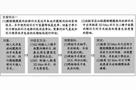 腹腔镜腹股沟疝修补应用轻质3D Max补片与普通补片的效果比较图片