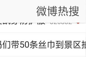 上热搜了！大妈团带50条丝巾到世博园拍照补春天，网友：我妈想加入！图片