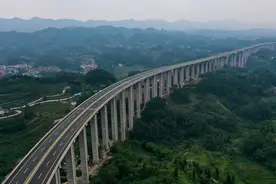 南两高速今日通车 从南川到两江新区仅需50分钟图片