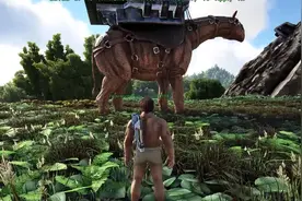 土却极其有用，《方舟生存进化》全包装巨犀是玩家抄家的神兽图片