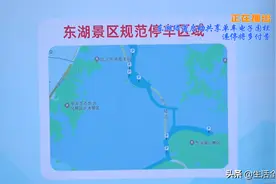 国庆游东湖绿道的游客注意了！共享单车不在“P”点停车，将会多付费图片
