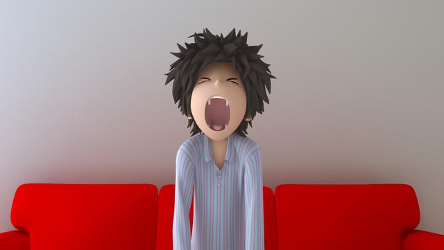 24k壁纸推荐丨经典宅男闹钟《alarm》能把人看笑的壁纸