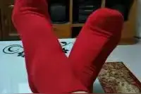《那双红袜子》图片