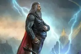 漫威年轻时期奥丁的快乐，他儿子雷神可能真的想象不到图片