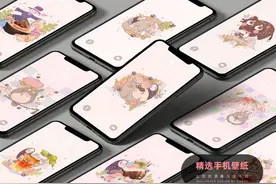 手机壁纸 | 宫崎峻作品经典人物集・无脸男和他的朋友们图片