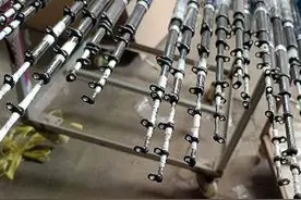 长款19调前打竿，谷麦竿，大陶瓷导环，可过太空豆，钓大鱼没问题图片