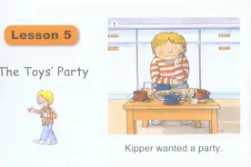 1级绘本B级Lesson 5:Kipper和玩具们开了个派对妈妈生气了图片