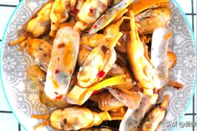 蛏子的制作做法：辣炒蛏子肉质软嫩味道鲜美香辣可口，营养又好吃图片