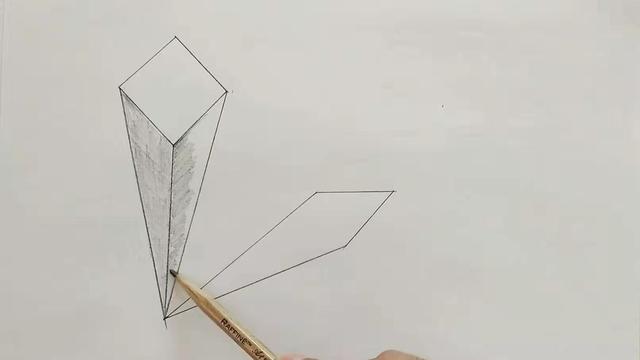 简单立体画教程，只要掌握技巧，我也是画家
