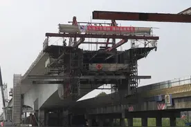 改善浦东奉贤交通出行条件，航塘公路跨大治河桥建成通车图片