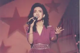 1992年广东省首届歌舞厅歌手大赛十大歌手旧照图片