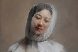 恬静与纷繁——邸可新写实油画人物作品欣赏（图）图片