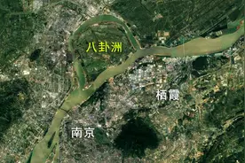 江苏南京八卦洲：岛外高楼林立，岛内却是一片乡村气息图片