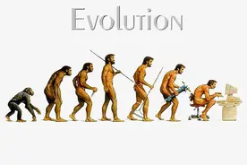 进化论是假的？科学家证明了人类才是外星人，并不是猿猴进化而来图片