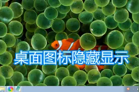 桌面图标显示或隐藏图文教程，显示电脑计算机回收站控制面板网络图片