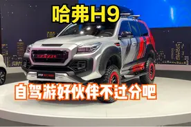 汽车：30万家用车2020款哈弗H9自驾游床车越野都可以图片