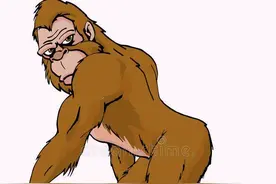 野人41.女野人竟然杀死猎狗，折断猎枪，劫持了猎人陈山根图片