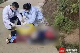重庆奉节一小学生上学途中被三条恶犬咬死，孩子父亲：要给死去的孩子一个说法图片