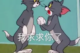 《猫和老鼠》汤姆猫表情包｜我求求你了，新的一年别做废物了图片