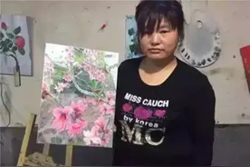 农妇学画30天，画出“亿元画家”水平，专家却怒斥：亵渎艺术图片