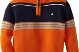 「针织作品」90款时尚流行的男娃的开衫和套头衫图片