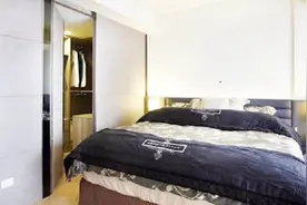 小卧室不能装修衣帽间？看看这个衣帽间装修，卧室空间瞬间变大视频封面