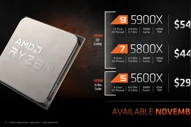 AMD Zen3处理器跑分泄露，单核提升明显，频率也有惊喜图片