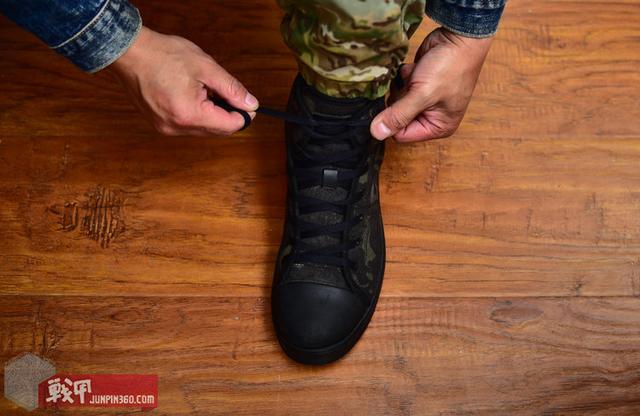 战术范板鞋——君洛克迷彩蜘蛛6.0体验分享