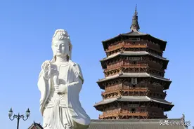 辽国才女皇后萧观音，倡建了应县木塔，却因《十香词》被陷害赐死图片