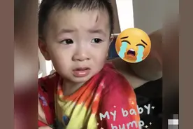 港姐杨思琦带娃太心酸，儿子头被撞伤口达2厘米，生父至今是谜图片