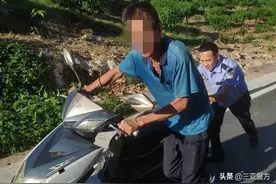 徒步推车艰难行 路管化身“发电机” 翻过高坡再叮嘱 安全出行要牢记图片