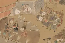 600年前广东人穿什么衣服？这个小伙子用国漫长卷画出来了图片
