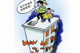 戳→高层建筑发生火灾应该如何逃生？图片