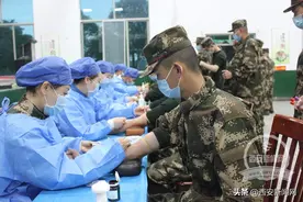 武警陕西省医院严把入伍新兵体格复检关图片