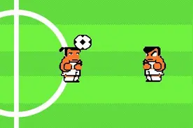 搞怪的FC足球游戏，人物各有独特射门必杀，深受许多玩家喜爱图片